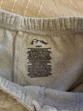 art class Cream Fleece Joggers for Kids